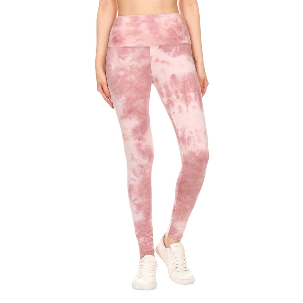 TIE DYE High Quality High Waist Lounge Leggings - Picture 3 of 8